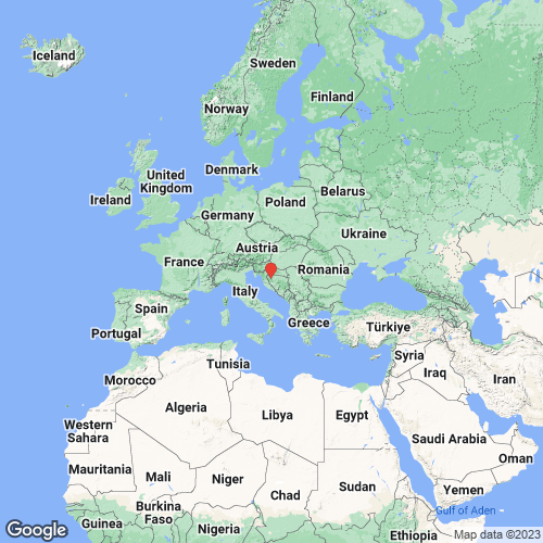 specimens map of Congeria mulaomerovici