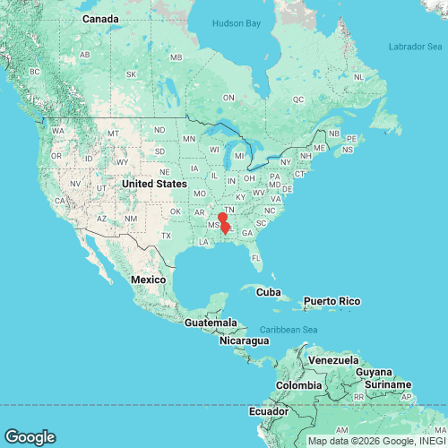 specimens map of Obovaria sipseyensis