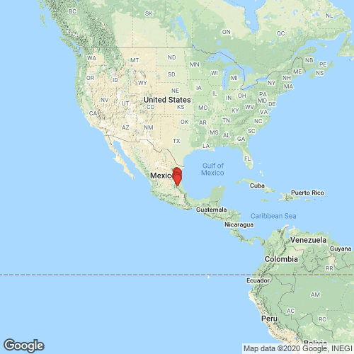 specimens map of Actinonaias coyensis specimens map of Actinonaias coyensis