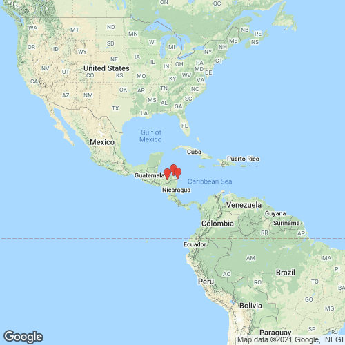specimens map of Arotonaias reticulata