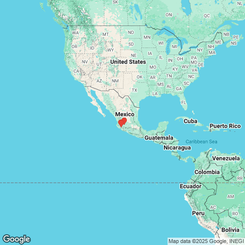 specimens map of Nephronaias chapalanus