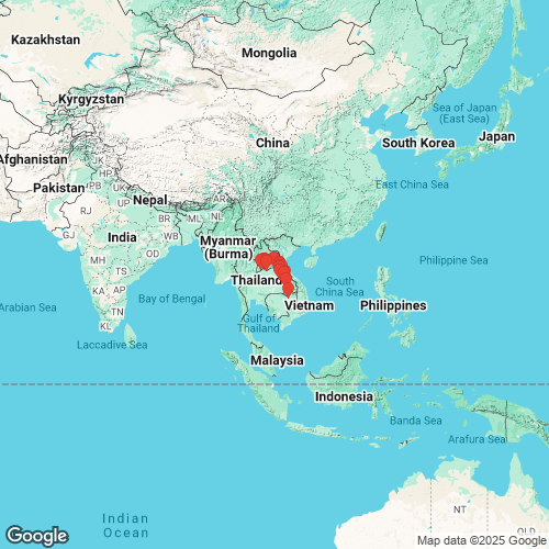 specimens map of Scabies pilata