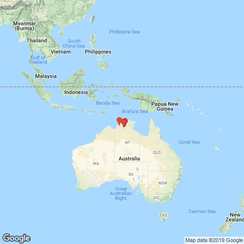 specimens map of Lortiella opertanea
