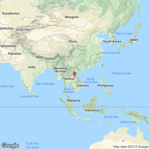 specimens map of Corbicula gubernatoria