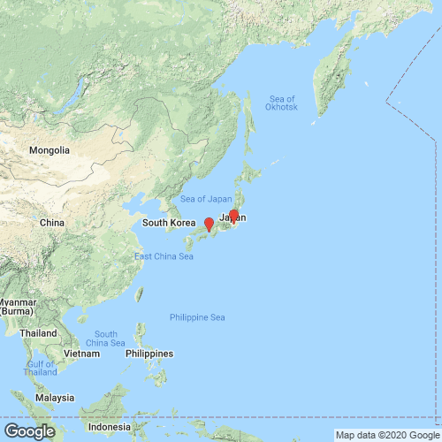 specimens map of Corbicula straminea